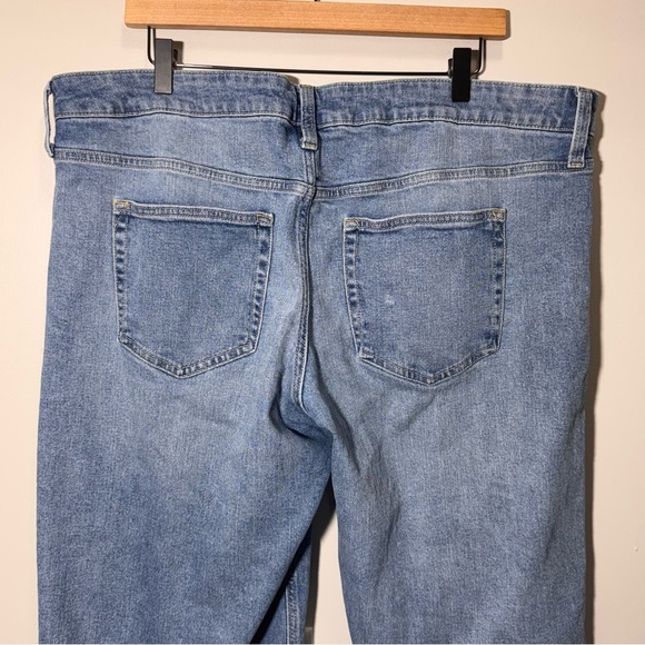 GAP Low Rise Stride Wide-Leg Blue Jeans Size 20 - Picture 8 of 13